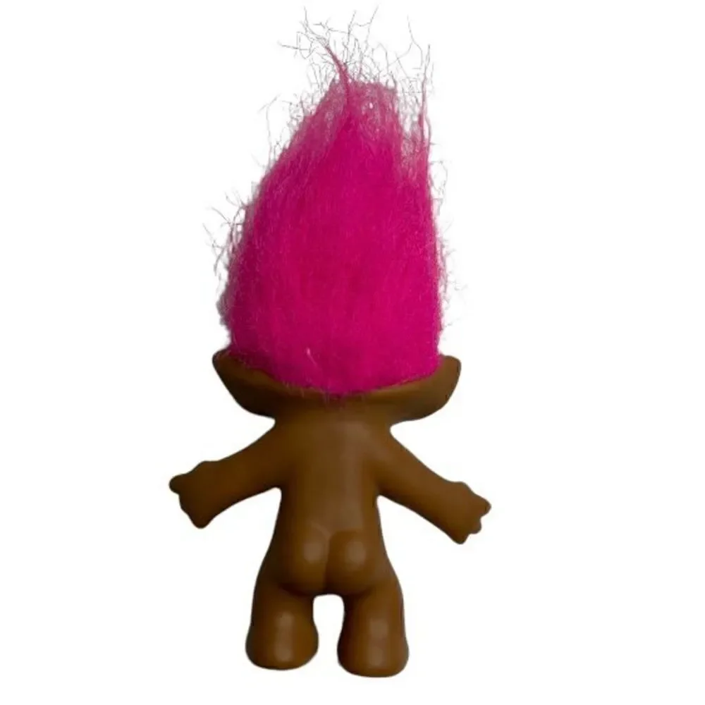 3/$15 or 5/$20 Vintage Troll doll with pink hair
